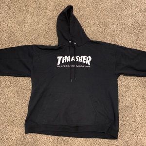 Thrasher Hoodie Black